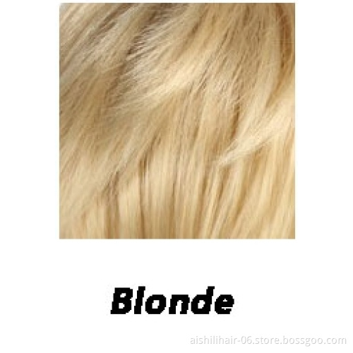 New Arrival unique design Men's wigs brown short synthetic Hair Wig for man
